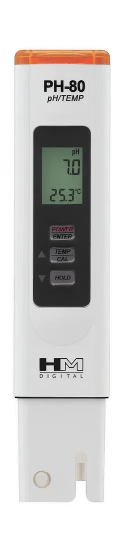 Painterly pH/EC meter for checking the feed